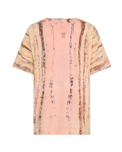 Its Juicy In Jamaica Boyfriend Tee - Peach