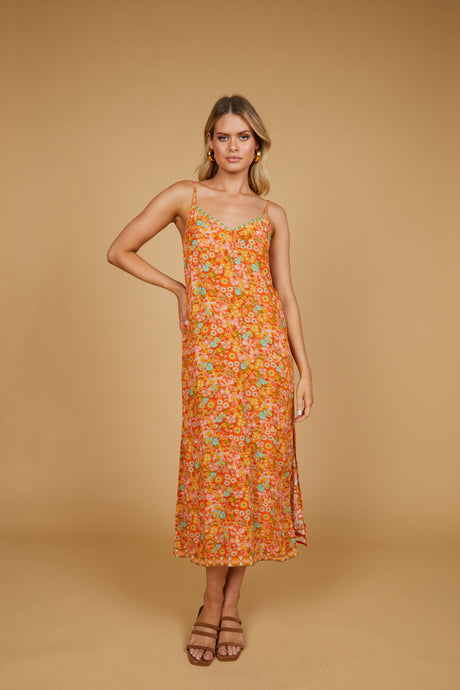 Natalie Slip Dress - Summertime