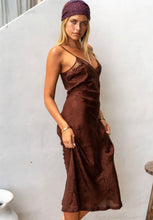 Load image into Gallery viewer, Bella Midi Dress - Chocolate