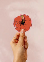 Load image into Gallery viewer, Hibiscus Pink Sticker