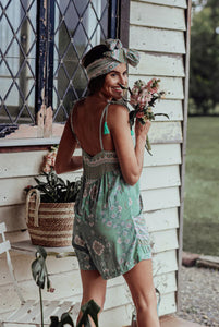 Wander Free Playsuit - Meadow
