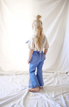Load image into Gallery viewer, Farah Flare Overall - Side Wedge Blue