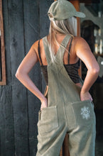Load image into Gallery viewer, Cord Overalls - Khaki
