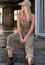 Load image into Gallery viewer, Cord Overalls - Khaki