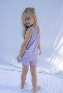 Parklife Shortall - Lilac Stripe