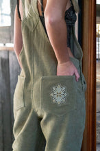 Load image into Gallery viewer, Cord Overalls - Khaki