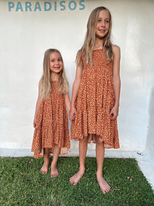 Kids Eva Dress - Marigold