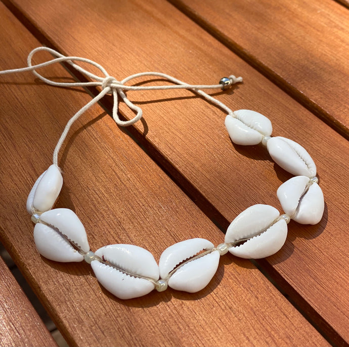 Cowrie Shell Choker