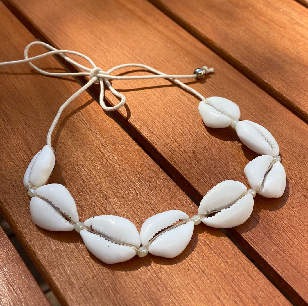 Cowrie Shell Choker