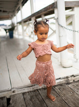 Load image into Gallery viewer, Young Wild &amp; Free Crochet Crop