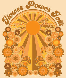 Flower Power Folk - Wall Art
