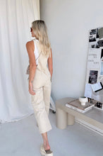Load image into Gallery viewer, Cord Overalls - Cream
