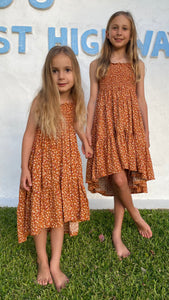 Kids Eva Dress - Marigold