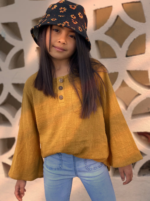 Arlo Bell Sleeve - Mustard