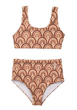 Load image into Gallery viewer, Sea Arches Retro - Rose - Two Piece Swimsuit