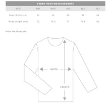 Load image into Gallery viewer, Pura Vida Faded Hood - Faded Black