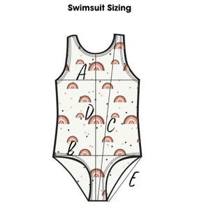 Sea Arches - Periwinkle Swimsuit