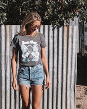 Load image into Gallery viewer, Suede Daze Festival Tee - Charcoal