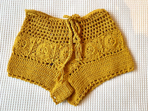 Crochet shorts
