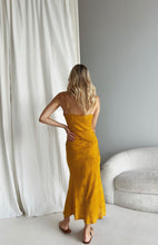 Load image into Gallery viewer, Sveta Midi Dress - Mustard