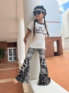 We Are The Revolution Tee - White/Black (Organic)