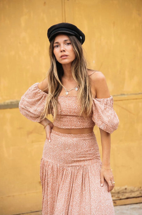 Narla Blouse - Spanish Rose
