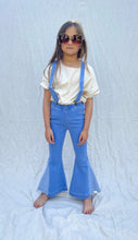 Load image into Gallery viewer, Farah Flare Jean - Side Wedge Blue