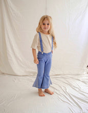 Load image into Gallery viewer, Farah Flare Jean - Side Wedge Blue