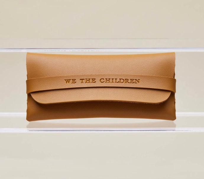Vegan Leather Sunglass Case