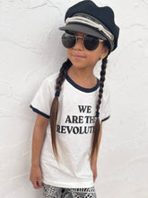 Load image into Gallery viewer, We Are The Revolution Tee - White/Black (Organic)