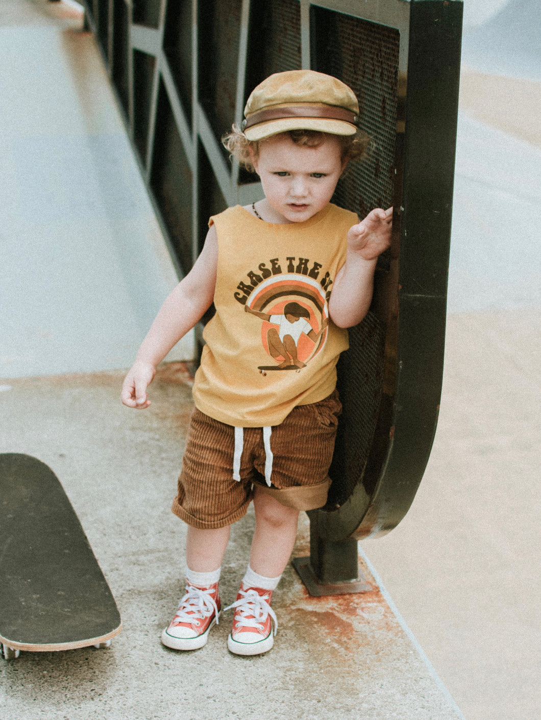 CHASE THE SUN TANK - MUSTARD