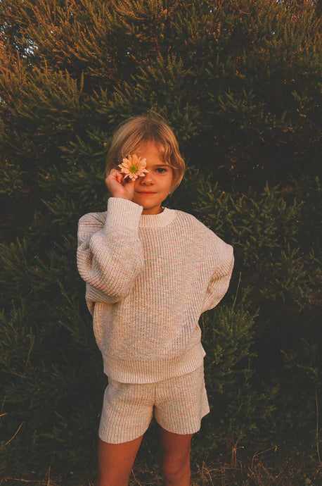 Marshmallow Knit Set