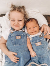 Load image into Gallery viewer, Teen Spirit Overall - Mid Blue Denim