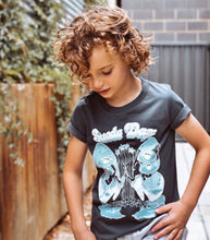 Load image into Gallery viewer, Suede Daze Festival Tee - Charcoal