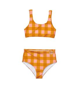 Seaside Gingham - Two Piece Swimsuit