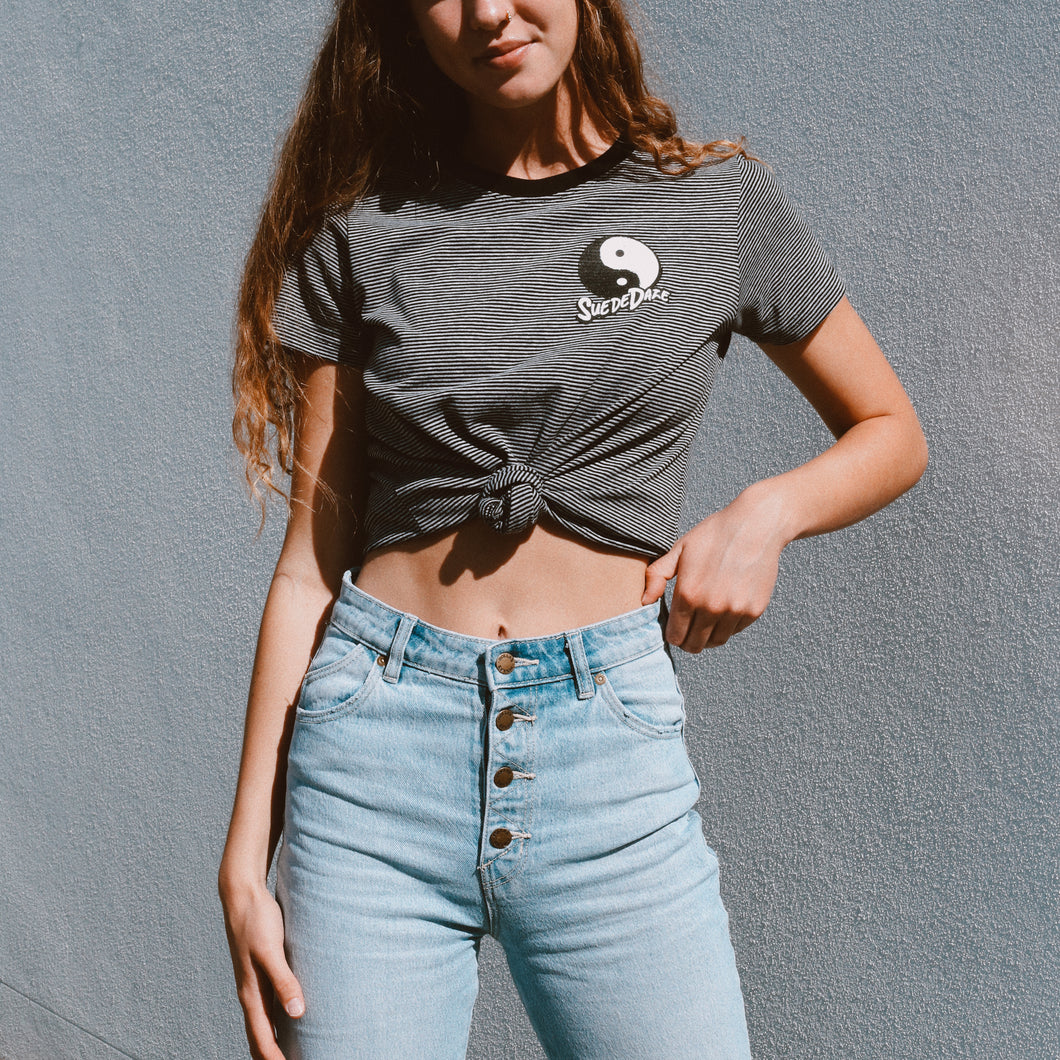 Yin Yang - Retro Stripe