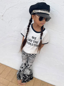 We Are The Revolution Tee - White/Black (Organic)