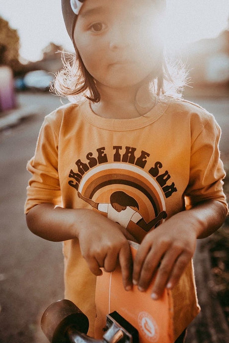 Chase the Sun Long Sleeve - Mustard