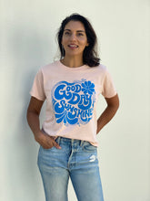 Load image into Gallery viewer, Good Day Sunshine - Peachy Pink/Blue