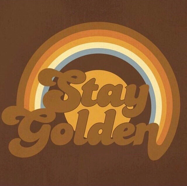 Stay Golden - Wall Art