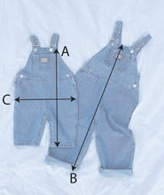 Load image into Gallery viewer, Teen Spirit Overall - Mid Blue Denim