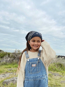 Teen Spirit Overall - Mid Blue Denim