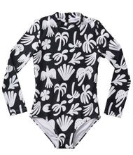 Load image into Gallery viewer, Seaesta Surf x Ty Williams Long Sleeve Swimsuit - Charcoal