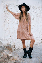 Load image into Gallery viewer, Ella Puff Sleeve - Spanish Rose