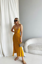 Load image into Gallery viewer, Sveta Midi Dress - Mustard
