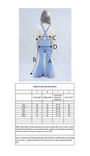 Load image into Gallery viewer, Farah Flare Jean - Side Wedge Blue