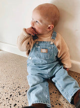 Load image into Gallery viewer, Teen Spirit Overall - Mid Blue Denim