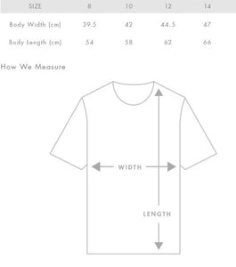 Suede Daze Festival Tee - Charcoal