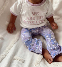 Load image into Gallery viewer, We Are The Revolution Tee - White/Lavender (Organic)