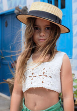 Load image into Gallery viewer, La Flor Crochet Top
